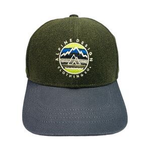 Alpine Design Faux Melton Patch Wool SnapBack Cap - OSFA